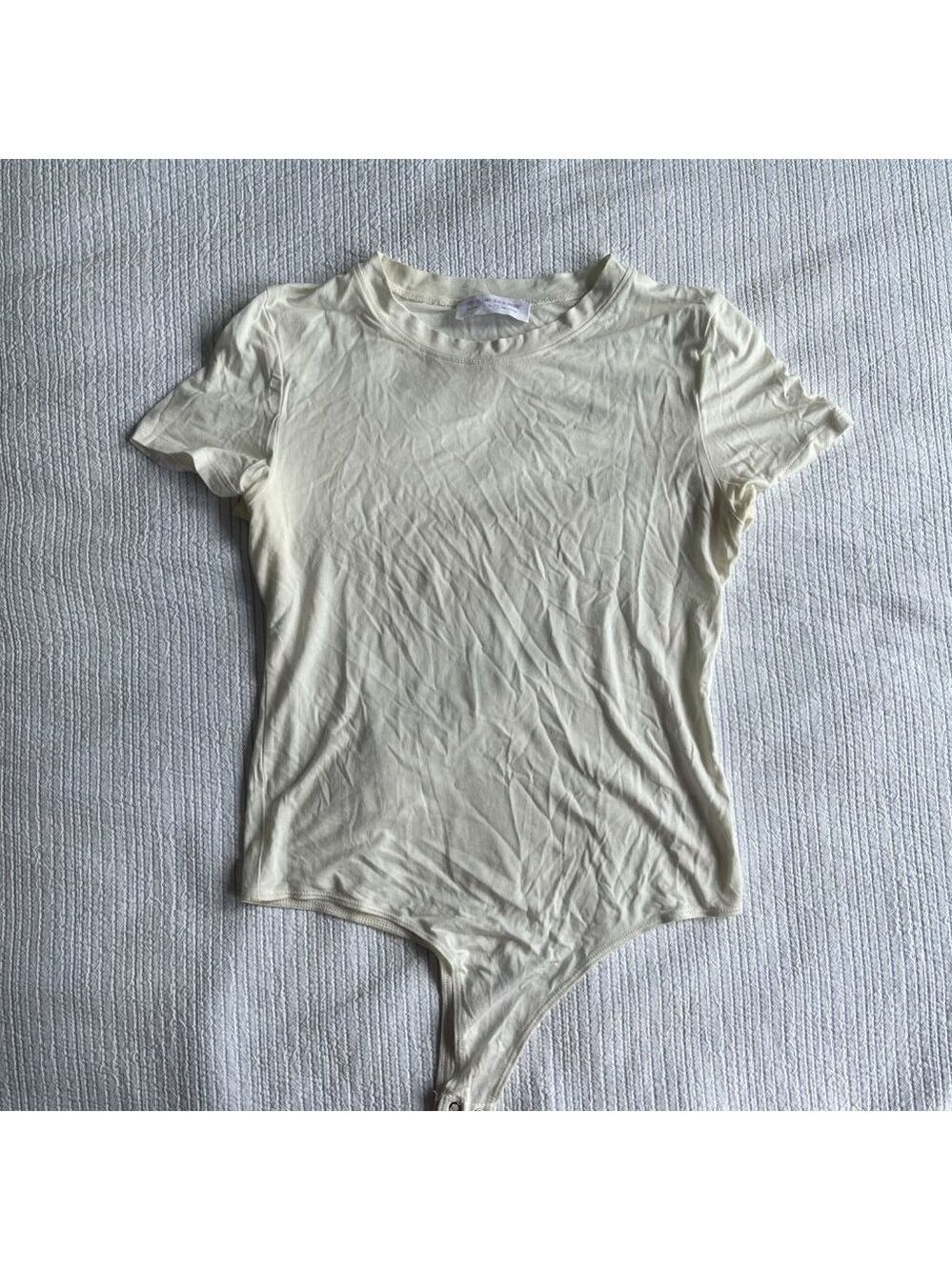 Excuse Me, I Have To Go Be Awesome Cream Bodysuit